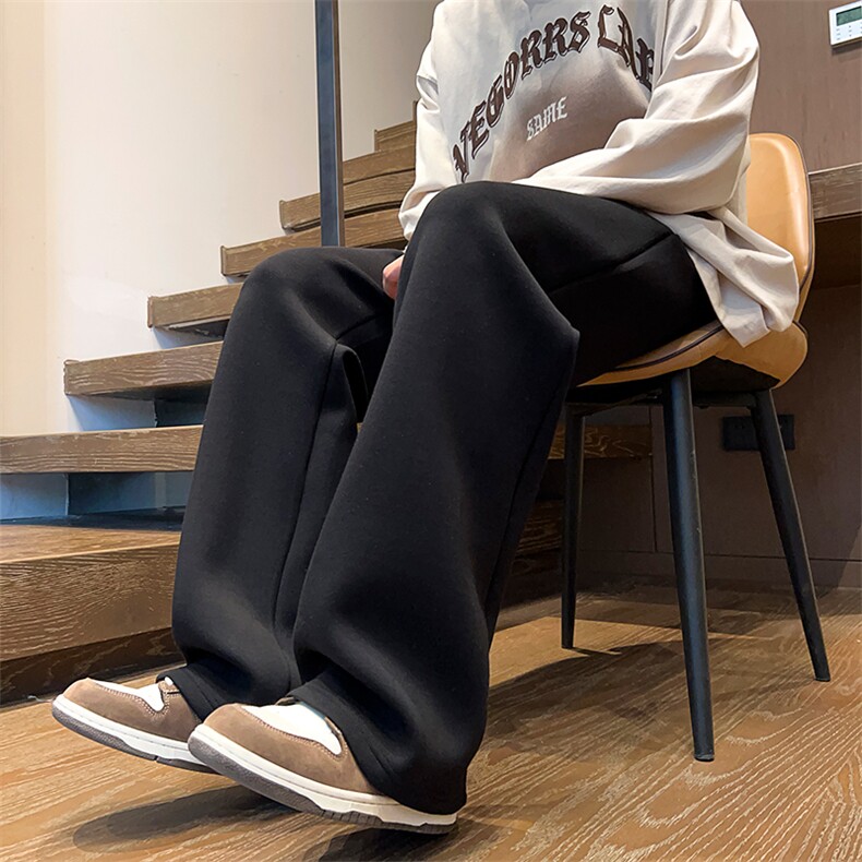 01春季微喇针织运动vibe卫裤百搭显瘦男女裤XZ211-1-K2402-P50,男装休闲裤,星座211-1