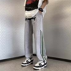 长裤直筒青春流行休闲裤宽松型休闲裤微弹男夏季潮时尚潮牌，男装休闲裤，星座716-2