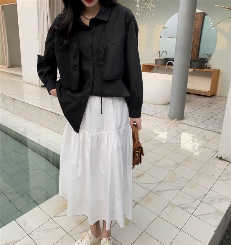 长袖衬衫，女装衬衫，江南俏之羽