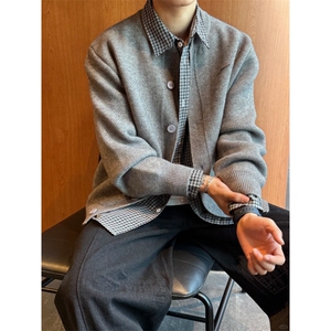 毛衣开衫1302-86788-P75成分35.6晴纶14.6锦纶49.8聚酯纤维图片