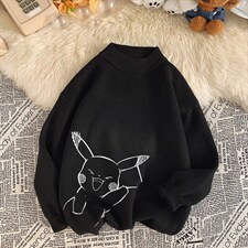 M18193-P45加绒款-P65半高领毛衣男士大码针织衫男毛线衣男，男装针织衫/毛衣，电商A040