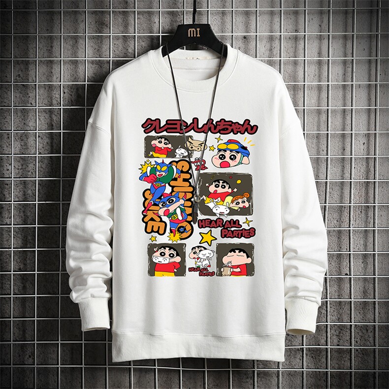 S6311-P28加绒款-P33秋季圆领卫衣男大码韩版宽松长袖外套网格，女装短外套，电商A040A