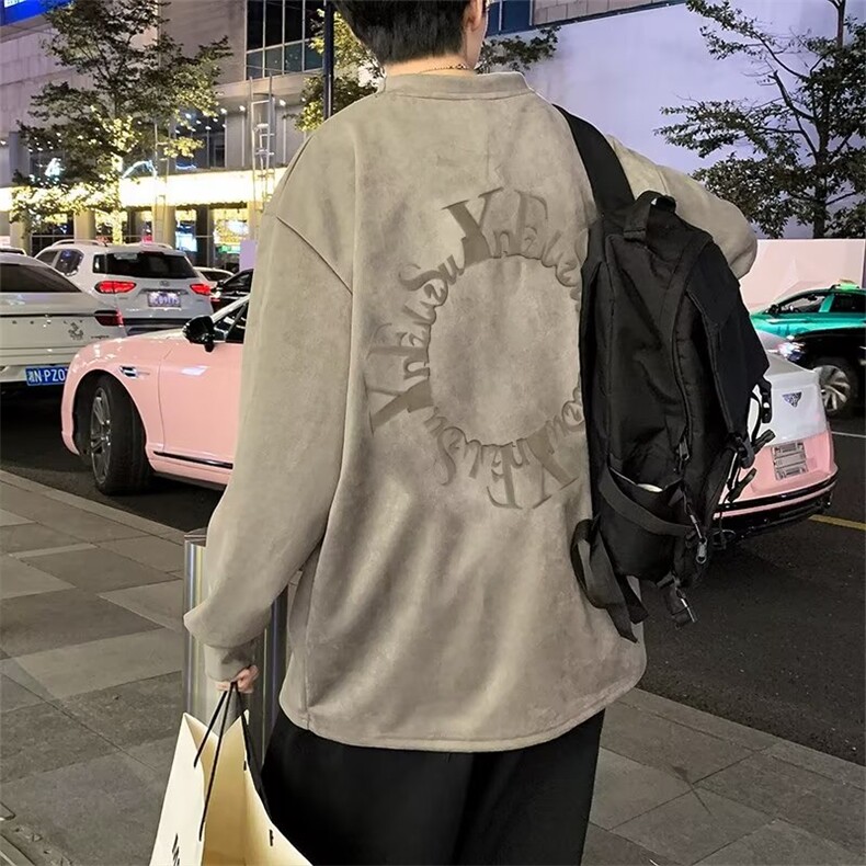 男2023年秋季新款卫衣长袖外套上衣L8245P36,男装卫衣,星座1116-2