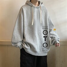 纯棉连帽卫衣男大码运动帽衫宽松薄WY2114-P35加绒款-P40，男装卫衣，电商A040