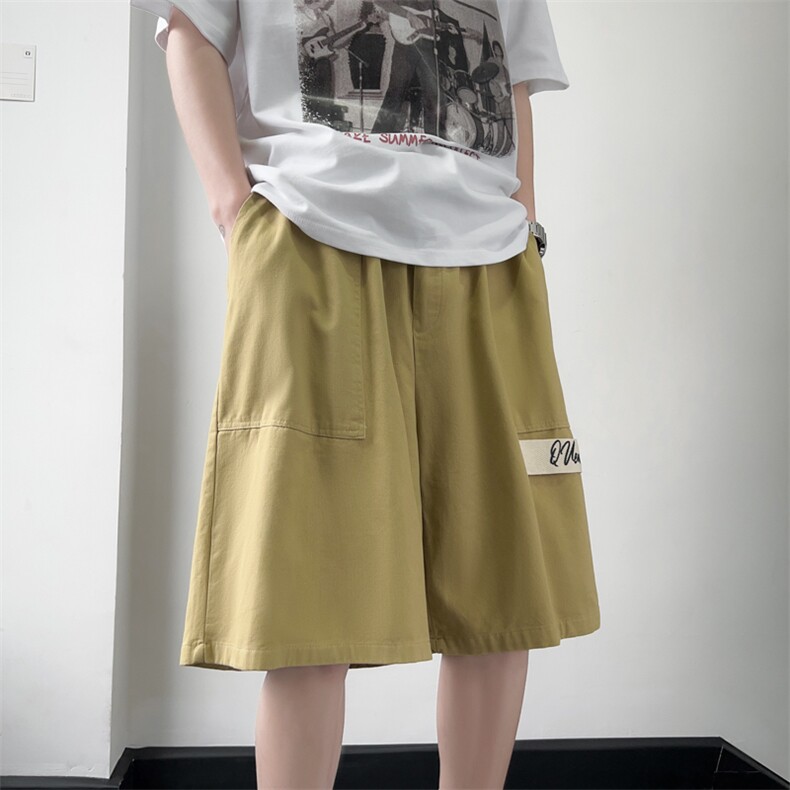 工装短裤男夏季多口袋宽松休闲运动男士五分中裤外穿DK01031-P33,男装休闲裤,星座308B-1