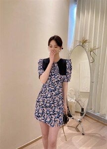 3个码密斯倩连衣裙图片
