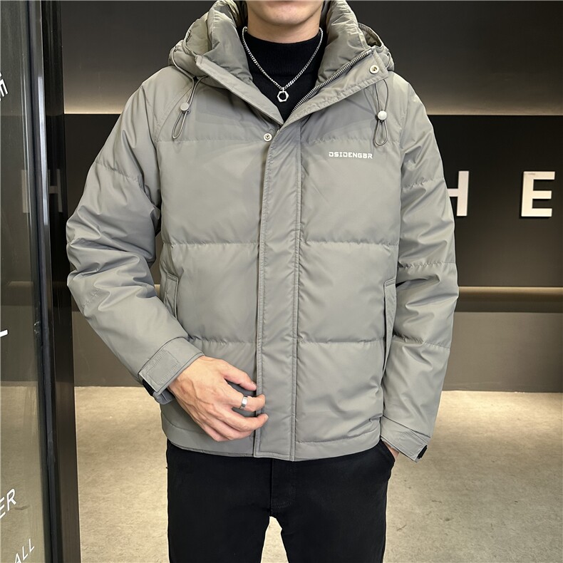 冬季新款高品质白鸭绒加厚连帽羽绒服防寒外套上衣男YR137P180,男装羽绒服,电商B226