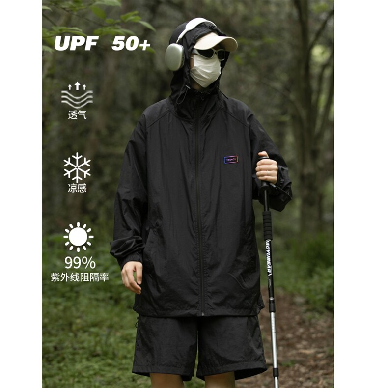 2024夏季新款港风外景大码成衣UPF50+M-5XHQ24461-P85，男装休闲套装，电商A022