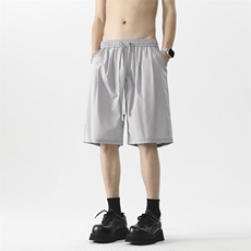 冰丝男夏季新款凉感速干运动裤宽松休闲潮流薄款3012-特批25，男装休闲裤，星座718-1