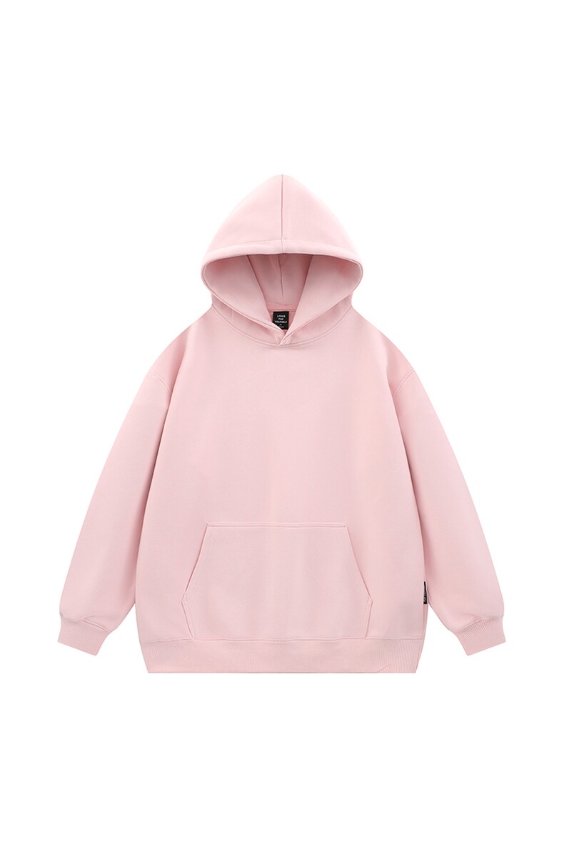 二开420g重磅美拉德色系纯色连帽卫衣打底衫男女情侣装016-P55,男装T恤,电商A441
