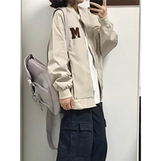 秋季新款美式复古刺绣棒球服男女宽松休闲夹克外套潮牌JK6816-P59，男装夹克，星座208-5