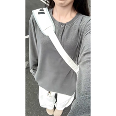 德绒打底衫亨利领T恤冬季保暖叠穿宽松男女上衣5Q4086-TP2048，男装T恤，电商A102