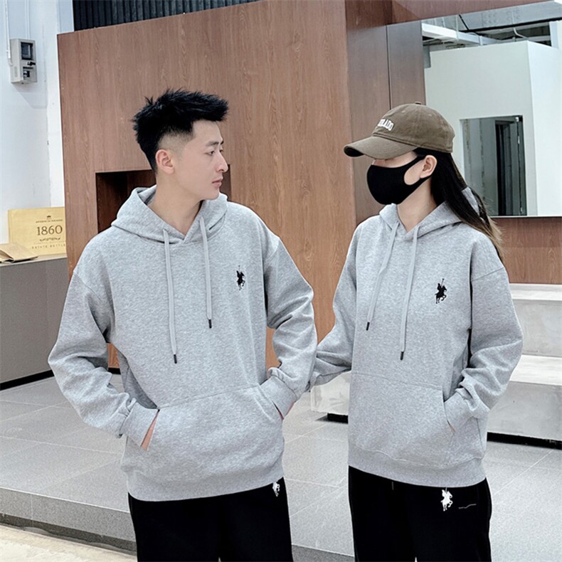 时尚潮流秋季男士宽松长袖卫衣休闲百搭舒适外套男装,男装卫衣,德尔信羊绒