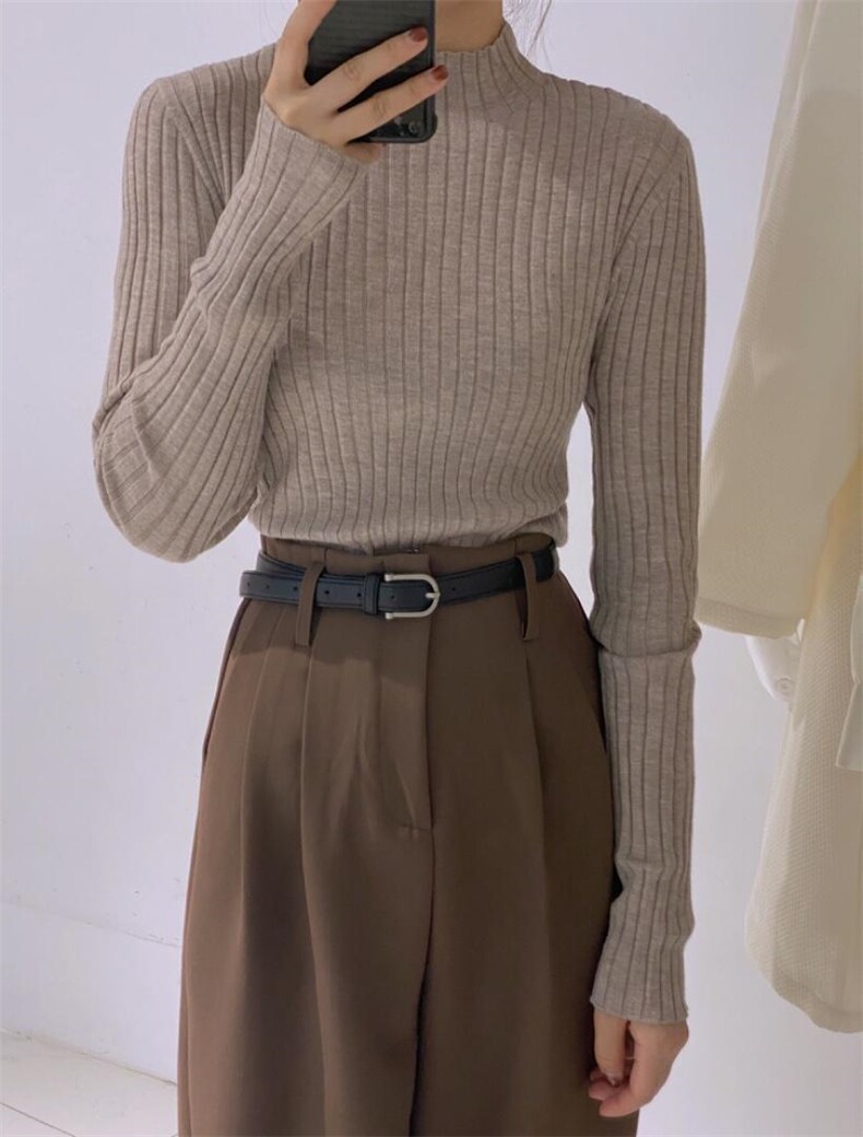 半领打底衫，其它，驿谷