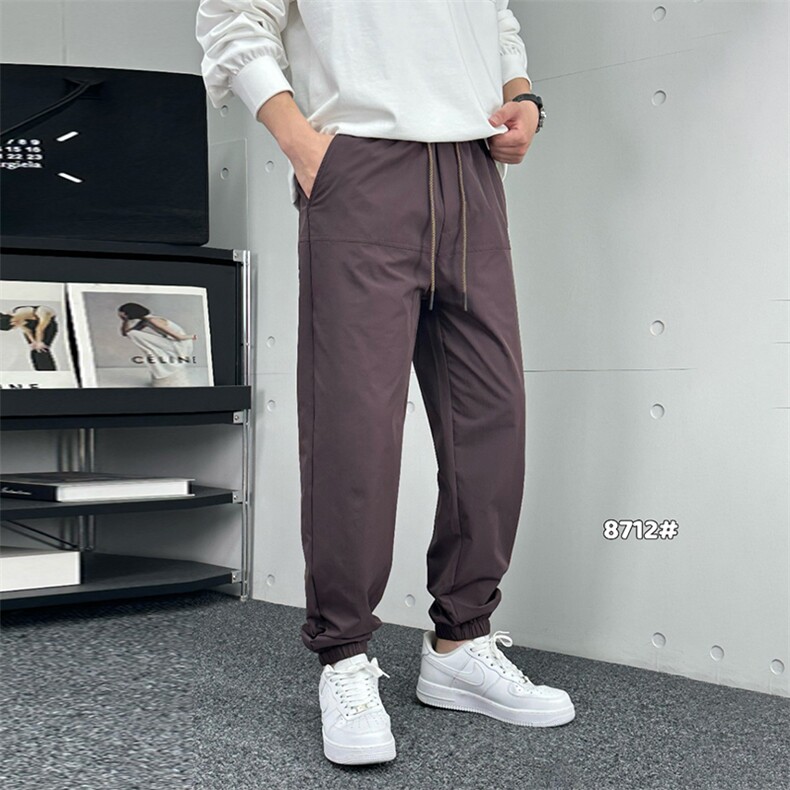早秋休闲男长裤工装刺绣束脚裤A329-K8712-P58,男装工装外套,电商A329