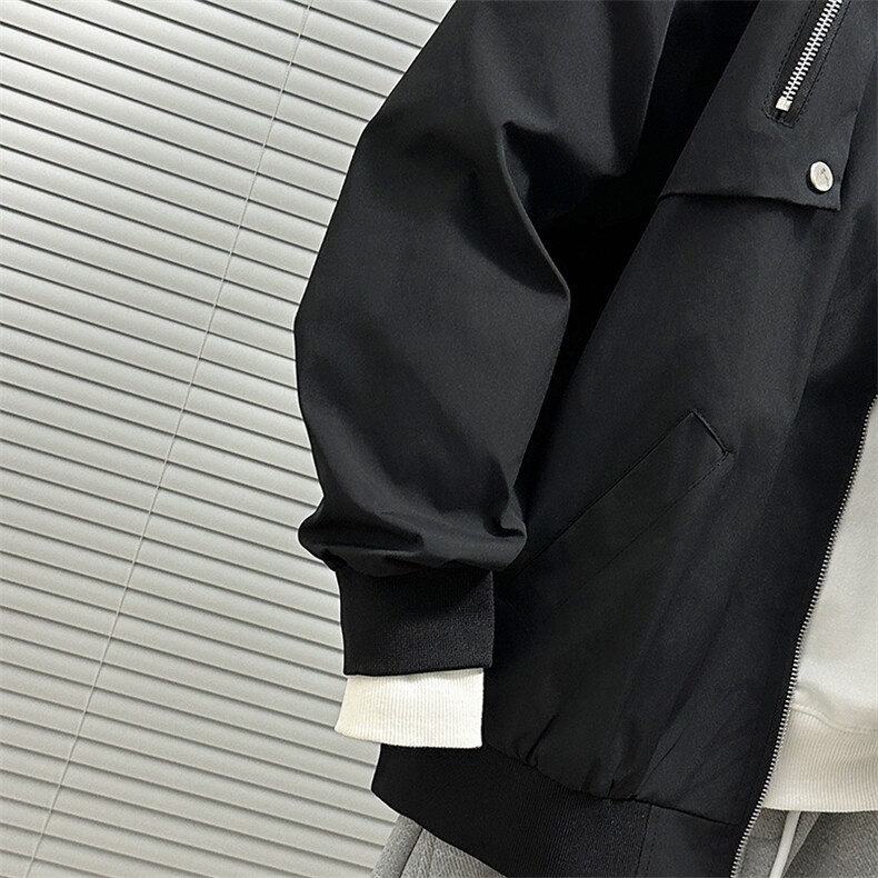2024秋季新款港风日系牛津复合立领棒球服夹克男潮insJK1295-P58,男装夹克,星座313A(原308A-2)