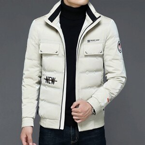 冬季中老年羽绒服男中长款爸爸装白鸭绒羽绒服外套ALXB2015-P260，男装羽绒服，电商B212（原钱塘6029）