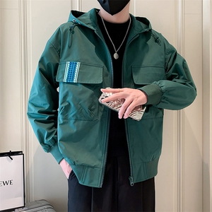 23年春秋季冲锋衣夹克男潮牌宽松登山服外套图片