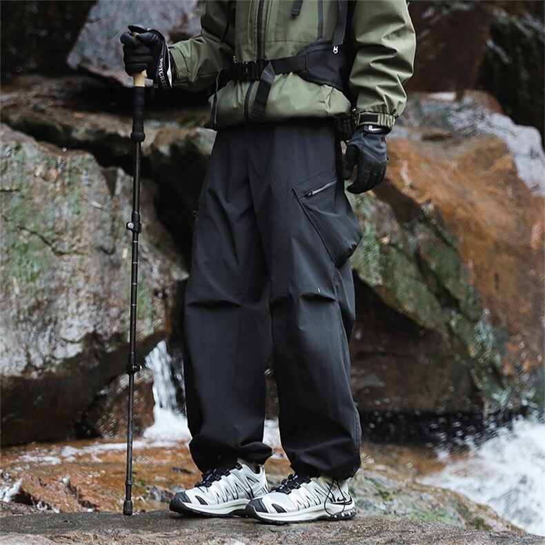 78108特P75休闲裤男秋季户外徒步美式潮流冲锋裤登山工装裤,男装工装外套,电商D310B