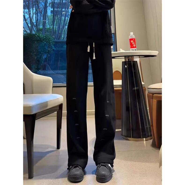 美式休闲徽章刺绣连帽卫衣男女春秋季重磅设计感潮牌情侣上衣,男装卫衣,四季星座505