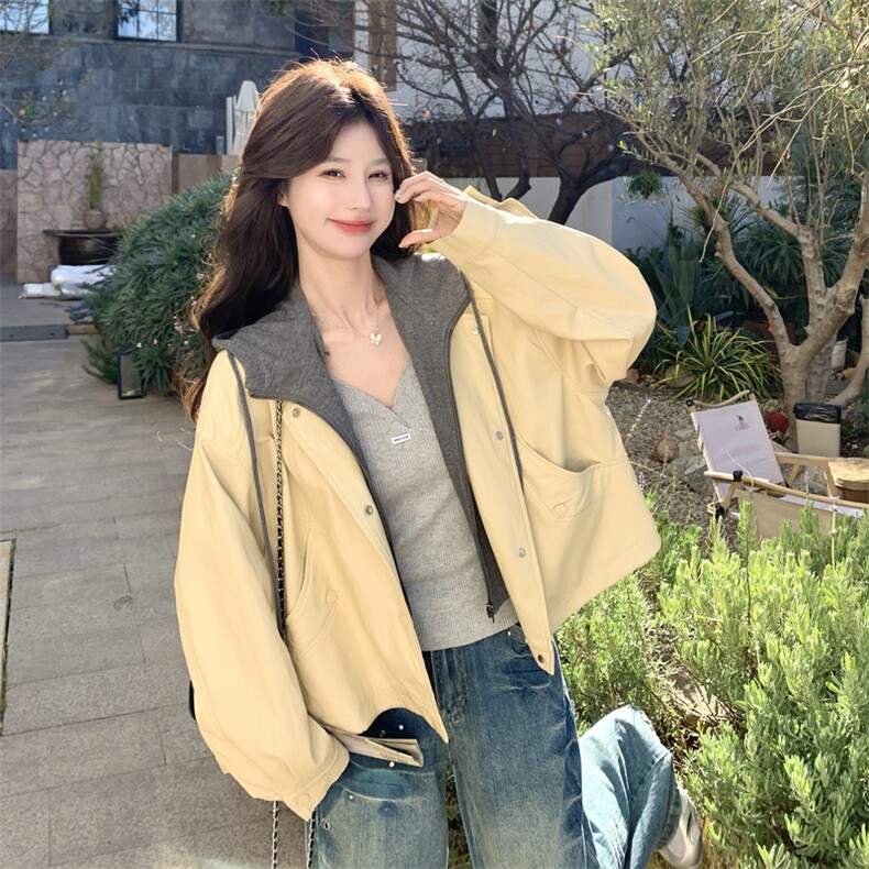 已出大货【26春新款】皮衣外套2D001-6770-P165-K268,女装短外套,2D001