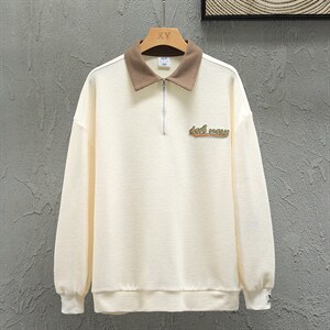 新款POLO衫灰墙挂拍华夫格休闲套头上衣PL3317-P39控68图片