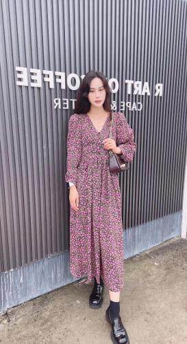 秋季连衣裙，女装连衣裙，川哲