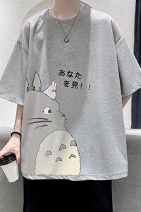 HT73150-P22 华夫格t恤男短袖男大码五分袖 大皂风图片