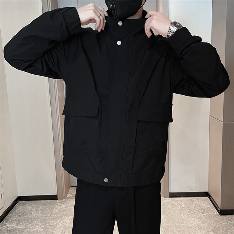 工装外套男新款潮流短款夹克衣服男士春秋款上衣,男装夹克,星座1013