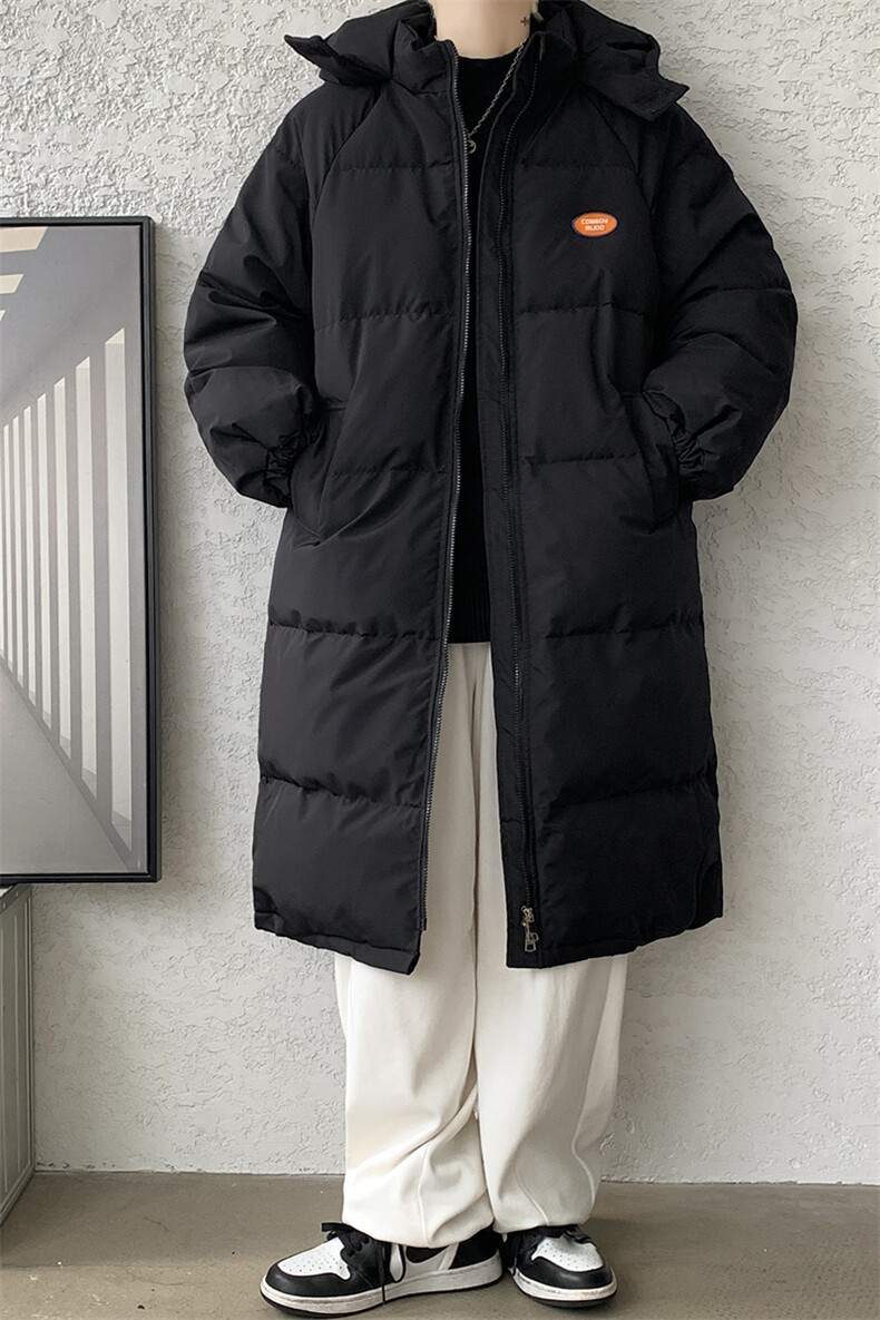 8XL-M特大码2024年冬季港风羽绒服男加厚连帽棉衣棉服YRFC01P220,男装羽绒服,电商D206-1