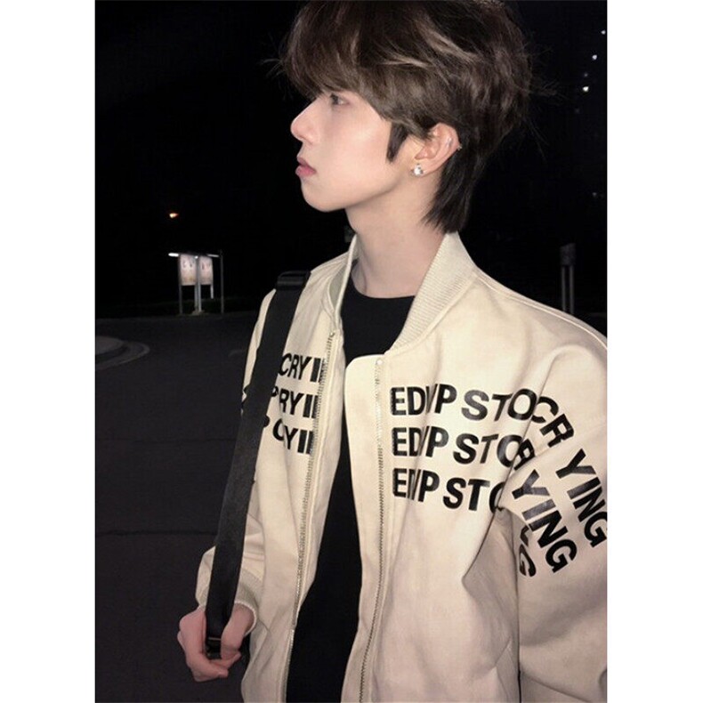 复古短款外套男款春秋潮牌高级感棒球服cleanfit高街夹克JW221，男装夹克，星座1116A（原606A-3）