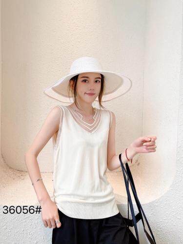 现货，冰麻背心，夏季新款上新，女装背心吊带，千百莲