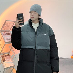 G冬夹克衣加厚立领ins港风休闲袄外套韩版痞帅服W2289-P75