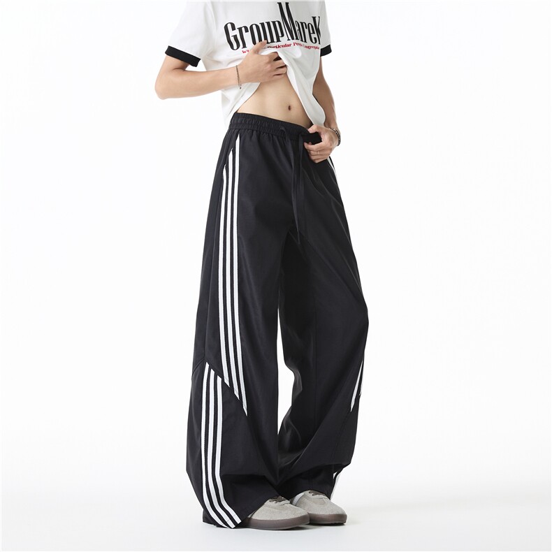 夏季新款美式条纹设计宽松薄款速干休闲裤B315-K25462-特p35控68,男装休闲裤,电商B315