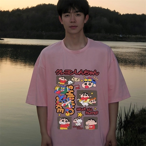 230g重磅纯棉短袖t恤男大码半袖半截袖 DX17311-P20图片