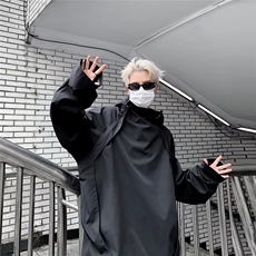 秋季青春流行男夹克文艺潮外套黑色冲锋衣JC412P55，男装夹克，星座1116-2