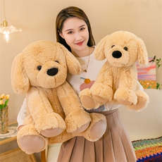 美鑫毛绒玩具工厂 金毛犬