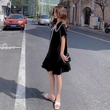 韩版连衣裙，女装连衣裙，依多坊