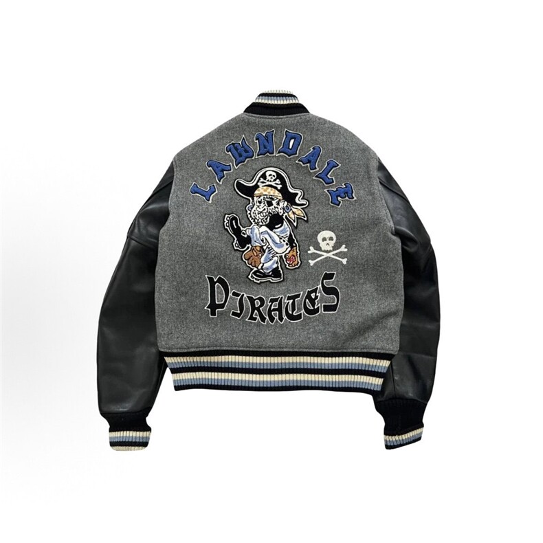 S870-P115美式刺绣植绒海盗船加棉棒球服Cleanfit风棉服,男装棉衣,星座617A-2