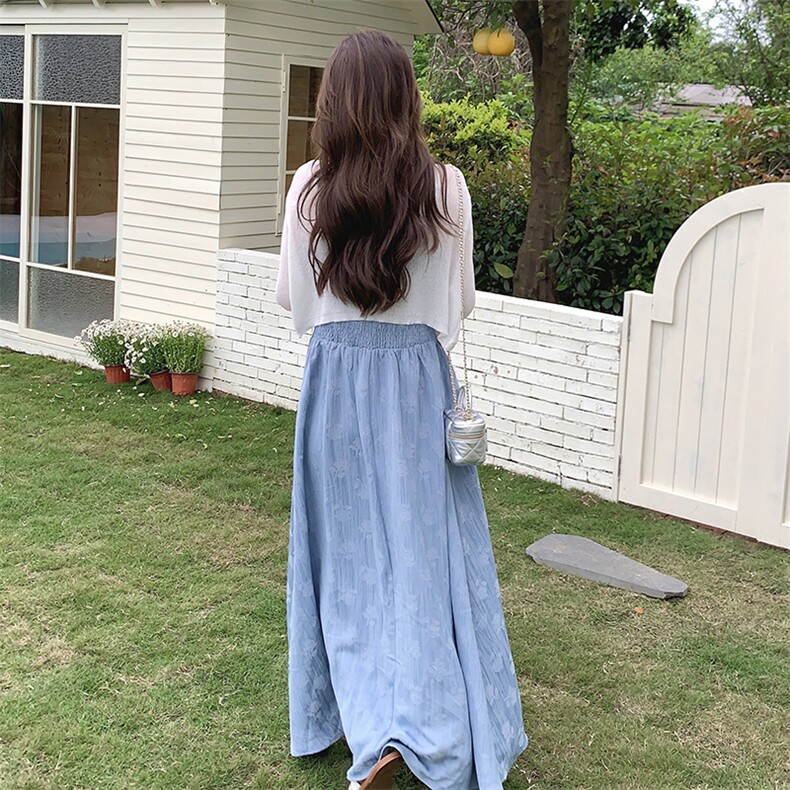 [现货】夏季针织开衫吊带裙套装A809P170K228,女装套装/套裙,2C269