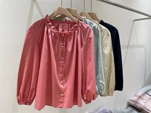 韩系木耳边小上衣，其它，BLM