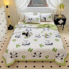 新款小清新柔软泡泡棉夏凉被被子空调被夏被，被套/被芯，一起卖家纺