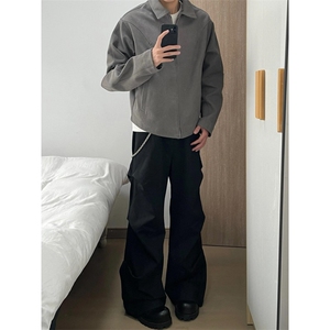【有货】哈林顿夹克男款高级感痞帅cleanfit短款外套H108CC-特P65图片