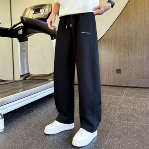B340 K5668 P6898 店主风小伙风春季新款痞帅设计感休闲裤男图片