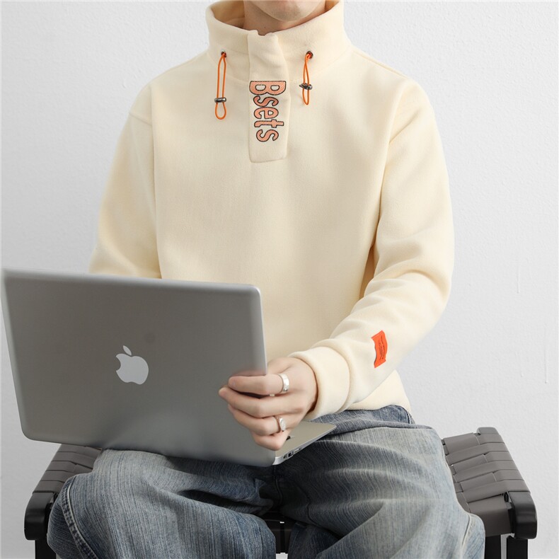 简约潮流秋冬宽松青年时尚卫衣复古休闲百搭男士外套TK9037-P68，女装短外套，星座1105-3