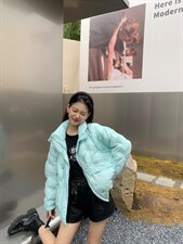 短款羽绒服外套，女装羽绒服，EE