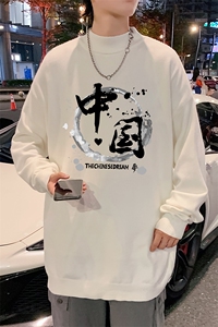 M18134-P45 加绒款-P65半高领毛衣男士大码针织衫男毛线衣男图片