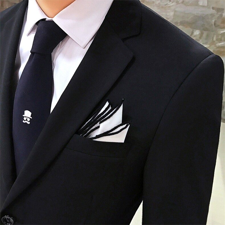 两粒扣纯色男装西服套装三件套职业商务1012-W6502-P180,男装西服套装,星座1012