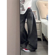 美式复古弯刀牛仔裤ZK0348-P55，男装牛仔裤，星座313A(原308A-2)