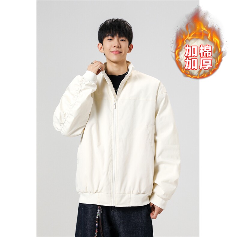 已下单10W件加棉潮流机车大码夹克棉衣J5296J加棉-特P50，男装夹克，电商A001